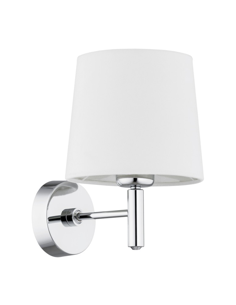 Argon BOLZANO PLUS kinkiet 1 pł. 1x15W (max) śmietankowy chrom 4760