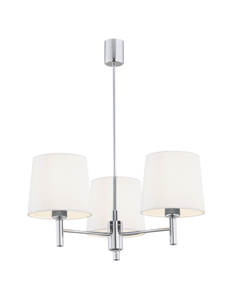 Argon BOLZANO PLUS żyrandol 3 pł. 3x15W (max) śmietankowy chrom 6114 Argon BOLZANO PLUS żyrandol 3 pł. 3x15W (max) śmietankowy chrom 6114
