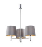 Argon BOLZANO PLUS żyrandol 3 pł. 3x15W (max) ciemnoszary chrom 6107 Argon BOLZANO PLUS żyrandol 3 pł. 3x15W (max) ciemnoszary chrom 6107