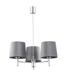 Argon BOLZANO PLUS żyrandol 3 pł. 3x15W (max) ciemnoszary chrom 6107 Argon BOLZANO PLUS żyrandol 3 pł. 3x15W (max) ciemnoszary chrom 6107