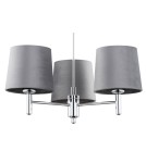 Argon BOLZANO PLUS żyrandol 3 pł. 3x15W (max) ciemnoszary chrom 6107 Argon BOLZANO PLUS żyrandol 3 pł. 3x15W (max) ciemnoszary chrom 6107