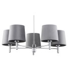 Argon BOLZANO PLUS żyrandol 5 pł. 5x15W (max) ciemnoszary chrom 2108 Argon BOLZANO PLUS żyrandol 5 pł. 5x15W (max) ciemnoszary chrom 2108