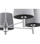 Argon BOLZANO PLUS żyrandol 5 pł. 5x15W (max) ciemnoszary chrom 2108 Argon BOLZANO PLUS żyrandol 5 pł. 5x15W (max) ciemnoszary chrom 2108