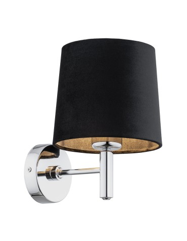 Argon BOLZANO PLUS kinkiet 1 pł. 1x15W (max) czarny chrom 4726