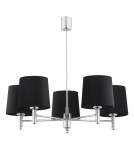 Argon BOLZANO PLUS żyrandol 5 pł. 5x15W (max) czarny chrom 2104 Argon BOLZANO PLUS żyrandol 5 pł. 5x15W (max) czarny chrom 2104