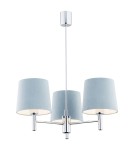Argon BOLZANO żyrandol 3 pł. 3x15W (max) błękitny chrom 1383 Argon BOLZANO żyrandol 3 pł. 3x15W (max) błękitny chrom 1383
