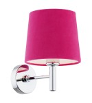 Argon BOLZANO kinkiet 1 pł. 1x15W (max) różowy chrom 3909 Argon BOLZANO kinkiet 1 pł. 1x15W (max) różowy chrom 3909