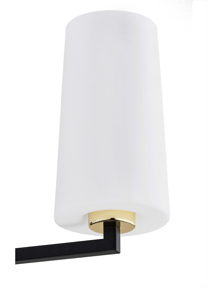 Argon CAMELOT PLUS żyrandol 3 pł. 3x15W (max) opal mat czarny mat 6143 Argon CAMELOT PLUS żyrandol 3 pł. 3x15W (max) opal mat czarny mat 6143