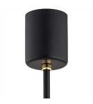 Argon CAMELOT PLUS żyrandol 3 pł. 3x15W (max) opal mat czarny mat 6143 Argon CAMELOT PLUS żyrandol 3 pł. 3x15W (max) opal mat czarny mat 6143