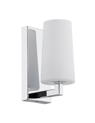 Argon CAMELOT kinkiet 1 pł. 1x15W (max) chromowany stelaż klosz opal mat 3358