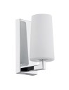 Argon CAMELOT kinkiet 1 pł. 1x15W (max) chromowany stelaż klosz opal mat 3358