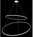 Lampy wiszące okręgi - RAMKO Echo Żyrandol 60 + 90 LED 67934 - produkt 3