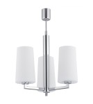 Argon CAMELOT żyrandol 3 pł. 3x15W (max) chromowany stelaż klosze opal mat 1224 Argon CAMELOT żyrandol 3 pł. 3x15W (max) chromowany stelaż klosze opal mat 1224