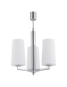 Argon CAMELOT żyrandol 3 pł. 3x15W (max) chromowany stelaż klosze opal mat 1224 Argon CAMELOT żyrandol 3 pł. 3x15W (max) chromowany stelaż klosze opal mat 1224