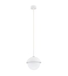 Lampy wiszące pojedyncze - Argon CAPPELLO lampa wisząca 1 pł. 1x15W (max) opal mat kremowy biały 8294 - product 2