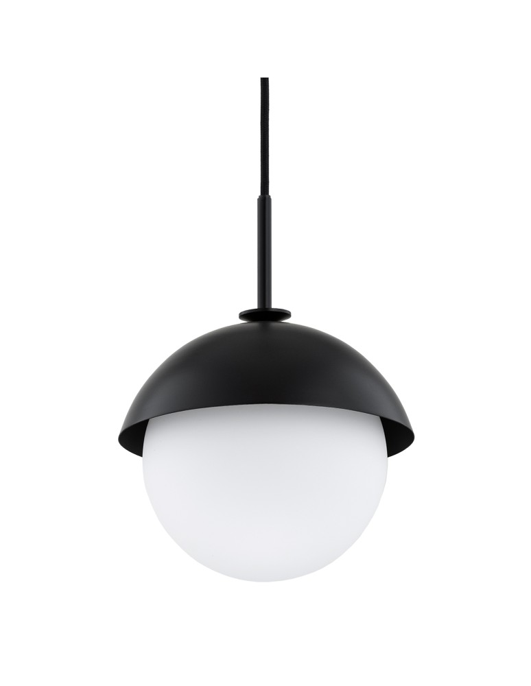 Argon CAPPELLO lampa wisząca 1 pł. 1x15W (max) opal mat czarny 8295 Argon CAPPELLO lampa wisząca 1 pł. 1x15W (max) opal mat czarny 8295