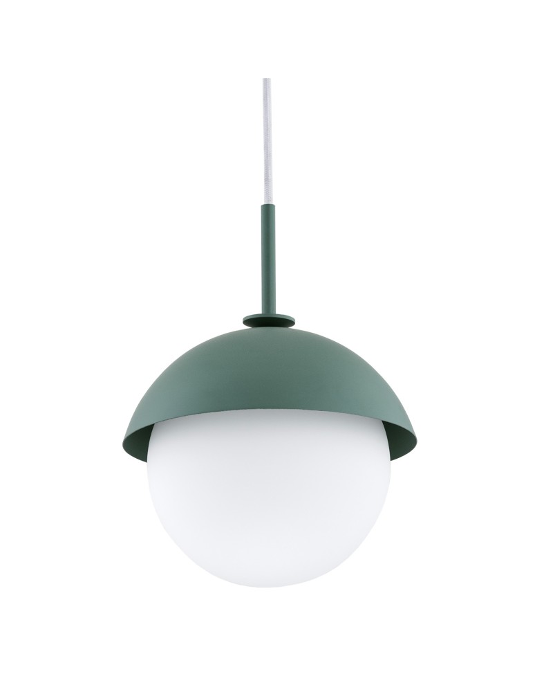 Argon CAPPELLO lampa wisząca 1 pł. 1x15W (max) opal mat zielony 8297