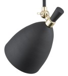 Argon CHARLOTTE lampa wisząca 1 pł. 1x15W (max) czarny struktura elementy mosiądzowane 4686 Argon CHARLOTTE lampa wisząca 1 pł. 1x15W (max) czarny struktura elementy mosiądzowane 4686