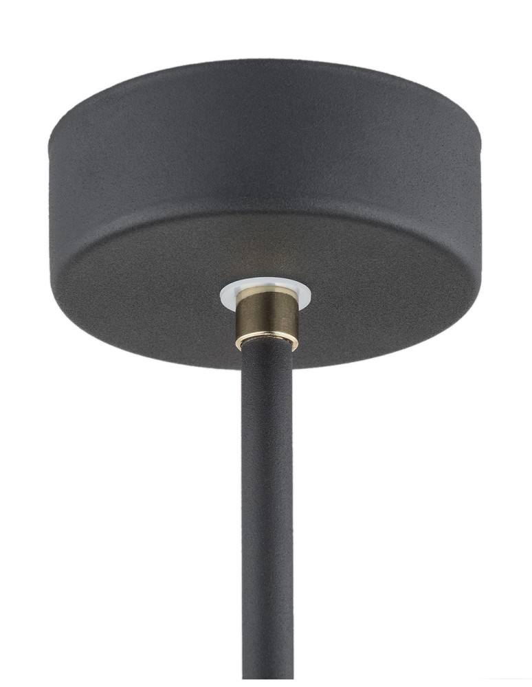 Argon CHARLOTTE lampa wisząca 1 pł. 1x15W (max) czarny struktura elementy mosiądzowane 4686 Argon CHARLOTTE lampa wisząca 1 pł. 1x15W (max) czarny struktura elementy mosiądzowane 4686