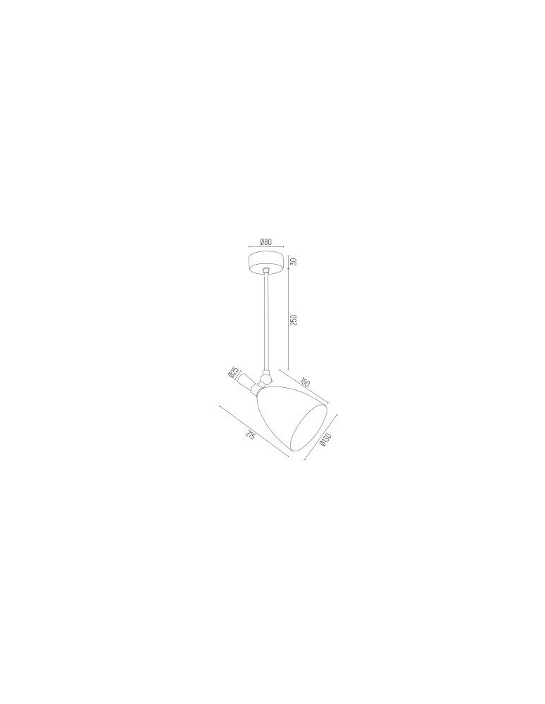 Argon CHARLOTTE lampa wisząca 1 pł. 1x15W (max) czarny struktura elementy mosiądzowane 4686 Argon CHARLOTTE lampa wisząca 1 pł. 1x15W (max) czarny struktura elementy mosiądzowane 4686