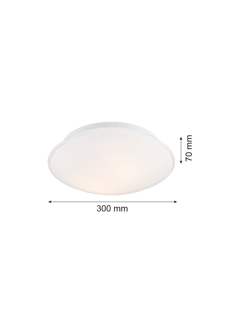 Argon GIN plafon 2 pł. 2x15W (max) opal mat 694 Argon GIN plafon 2 pł. 2x15W (max) opal mat 694