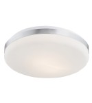 Plafony okrągłe - Argon SALADO plafon 3 pł. 3x15W (max) opal mat chrom 670 - product 1