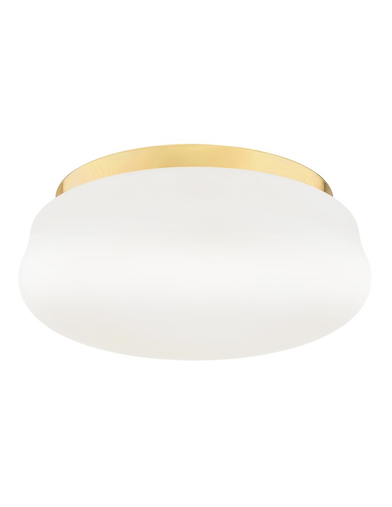 Argon OMBRA plafon 3 pł. 3x15W (max) opal mat elementy mosiądzowane 6142 Argon OMBRA plafon 3 pł. 3x15W (max) opal mat elementy mosiądzowane 6142