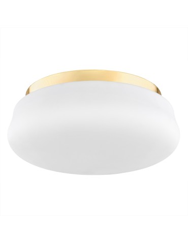 Argon OMBRA plafon 3 pł. 3x15W (max) opal mat elementy mosiądzowane 6142 - produkt 2