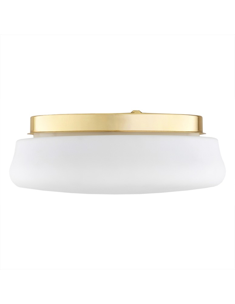 Argon OMBRA plafon 3 pł. 3x15W (max) opal mat elementy mosiądzowane 6142 Argon OMBRA plafon 3 pł. 3x15W (max) opal mat elementy mosiądzowane 6142