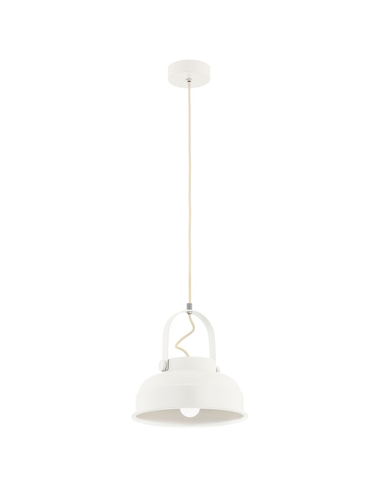 Argon DAKOTA lampa wisząca 1 pł. 1x15W (max) kremowy biały 8284