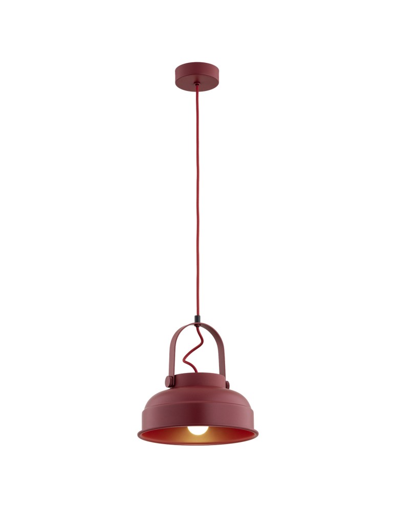 Argon DAKOTA lampa wisząca 1 pł. 1x15W (max) czerwony 8286 Argon DAKOTA lampa wisząca 1 pł. 1x15W (max) czerwony 8286