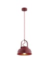 Argon DAKOTA lampa wisząca 1 pł. 1x15W (max) czerwony 8286 Argon DAKOTA lampa wisząca 1 pł. 1x15W (max) czerwony 8286