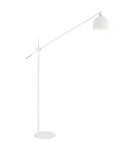 Argon DETROIT lampa podłogowa 1 pł. 1x15W (max) biały struktura elementy mosiądzowane 4734 Argon DETROIT lampa podłogowa 1 pł. 1x15W (max) biały struktura elementy mosiądzowane 4734