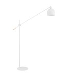 Argon DETROIT lampa podłogowa 1 pł. 1x15W (max) biały struktura elementy mosiądzowane 4734 Argon DETROIT lampa podłogowa 1 pł. 1x15W (max) biały struktura elementy mosiądzowane 4734