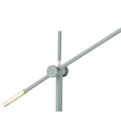 Argon DETROIT lampa podłogowa 1 pł. 1x15W (max) szałwia struktura elementy mosiądzowane 4736 Argon DETROIT lampa podłogowa 1 pł. 1x15W (max) szałwia struktura elementy mosiądzowane 4736