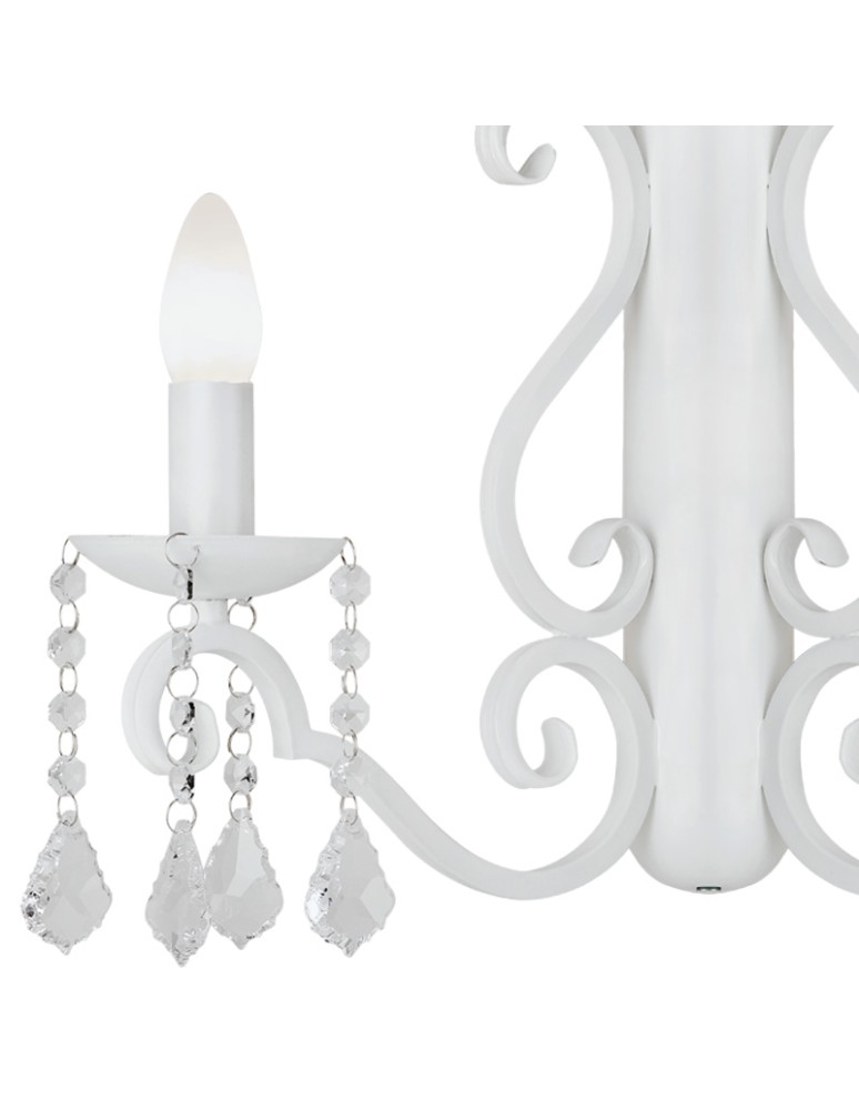 Argon DIADEMA kinkiet 2 pł. 2x7W (max) biały 7183 Argon DIADEMA kinkiet 2 pł. 2x7W (max) biały 7183