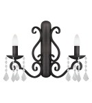 Argon DIADEMA kinkiet 2 pł. 2x7W (max) czarny 7184 Argon DIADEMA kinkiet 2 pł. 2x7W (max) czarny 7184