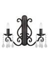 Argon DIADEMA kinkiet 2 pł. 2x7W (max) czarny 7184 Argon DIADEMA kinkiet 2 pł. 2x7W (max) czarny 7184