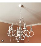 Argon DIADEMA żyrandol 6 pł. 6x7W (max) biały 2561 Argon DIADEMA żyrandol 6 pł. 6x7W (max) biały 2561