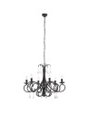 Argon DIADEMA żyrandol 6 pł. 6x7W (max) czarny 2562 Argon DIADEMA żyrandol 6 pł. 6x7W (max) czarny 2562