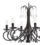 Argon DIADEMA żyrandol 6 pł. 6x7W (max) czarny 2562 Argon DIADEMA żyrandol 6 pł. 6x7W (max) czarny 2562