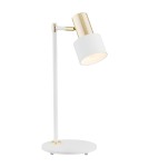 Argon DORIA lampa biurkowa 1 pł. 1x15W (max) biały struktura mosiądz 4256 Argon DORIA lampa biurkowa 1 pł. 1x15W (max) biały struktura mosiądz 4256
