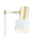 Argon DORIA lampa biurkowa 1 pł. 1x15W (max) biały struktura mosiądz 4256 Argon DORIA lampa biurkowa 1 pł. 1x15W (max) biały struktura mosiądz 4256