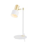 Argon DORIA lampa biurkowa 1 pł. 1x15W (max) biały struktura mosiądz 4256 Argon DORIA lampa biurkowa 1 pł. 1x15W (max) biały struktura mosiądz 4256