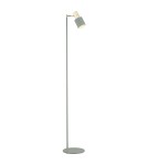 Argon DORIA lampa podłogowa 1 pł. 1x15W (max) szałwia struktura elementy mosiądzowane 4271 Argon DORIA lampa podłogowa 1 pł. 1x15W (max) szałwia struktura elementy mosiądzowane 4271