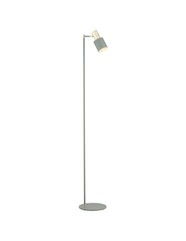 Argon DORIA lampa podłogowa 1 pł. 1x15W (max) szałwia struktura elementy mosiądzowane 4271