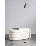 Argon DORIA lampa podłogowa 1 pł. 1x15W (max) szałwia struktura elementy mosiądzowane 4271 Argon DORIA lampa podłogowa 1 pł. 1x15W (max) szałwia struktura elementy mosiądzowane 4271