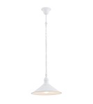 Lampy wiszące industrialne - Argon ERBA lampa wisząca 1 pł. 1x15W (max) biały mat 630 - product 1