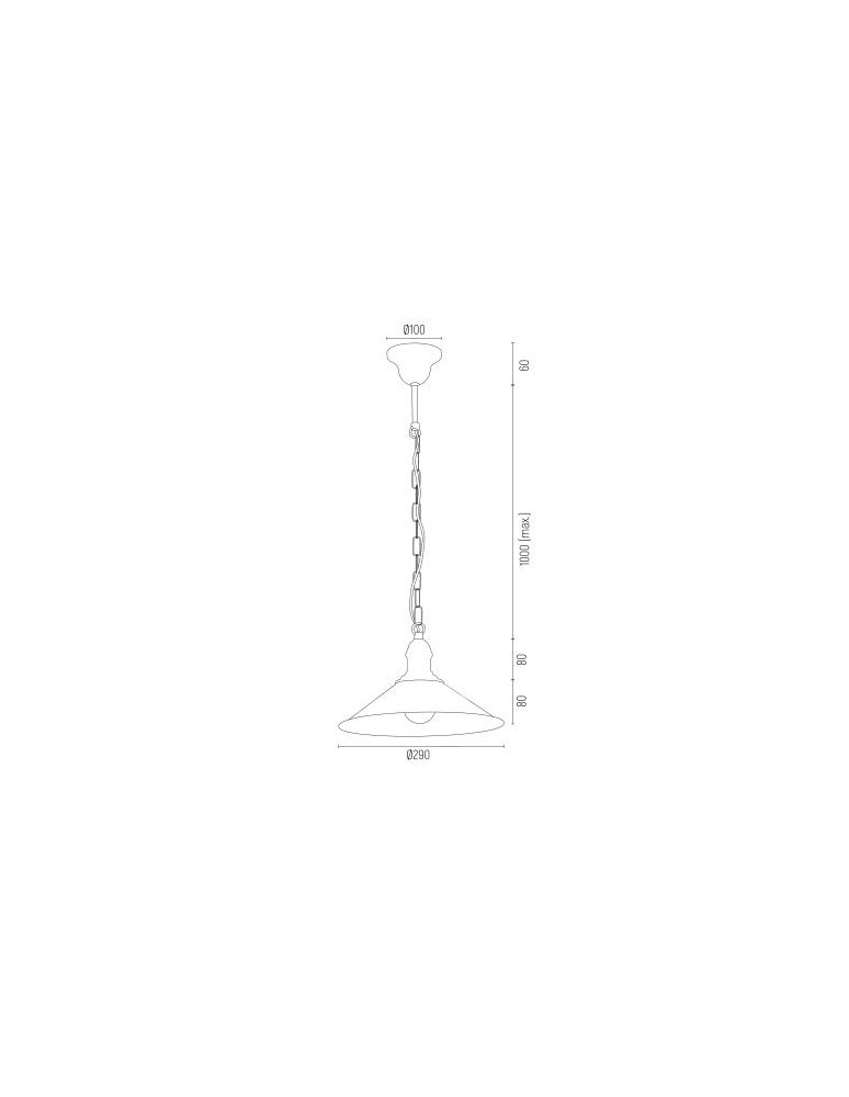 Lampy wiszące industrialne - Argon ERBA lampa wisząca 1 pł. 1x15W (max) biały mat 630 - product kolory-swiatla.pl 3