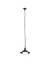 Argon ERBA BIS lampa wisząca 1 pł. 1x15W (max) czarny struktura IP44 3285